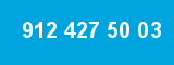 912 427 50 03 912 427 50 03